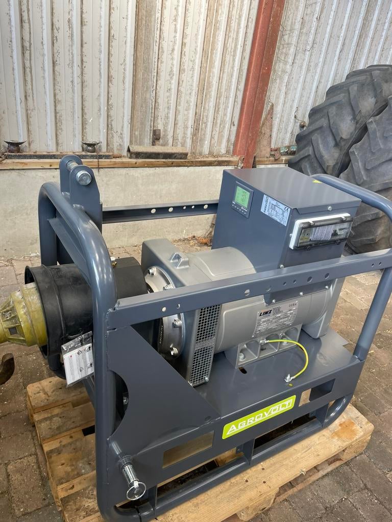 Agrovolt AV60R aftakas/trekker aggregaat 60 KVA, Doe-het-zelf en Verbouw, Aggregaten, Ophalen, Dieselolie