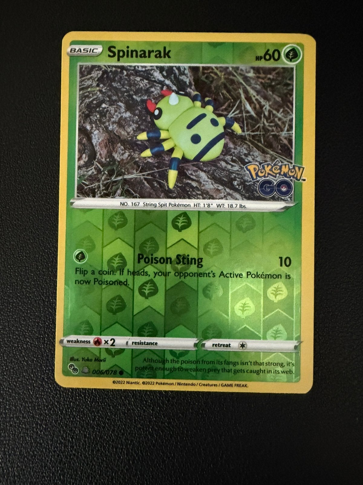 Unpeeled ditto kaart pokemon go, Ophalen of Verzenden, Zo goed als nieuw