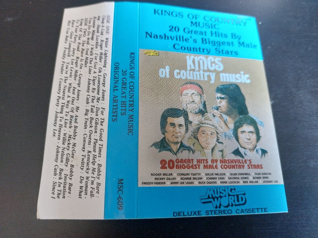 KINGS OF COUNTRY MUSIC (MC), 1 bandje, Ophalen of Verzenden, Zo goed als nieuw, Origineel