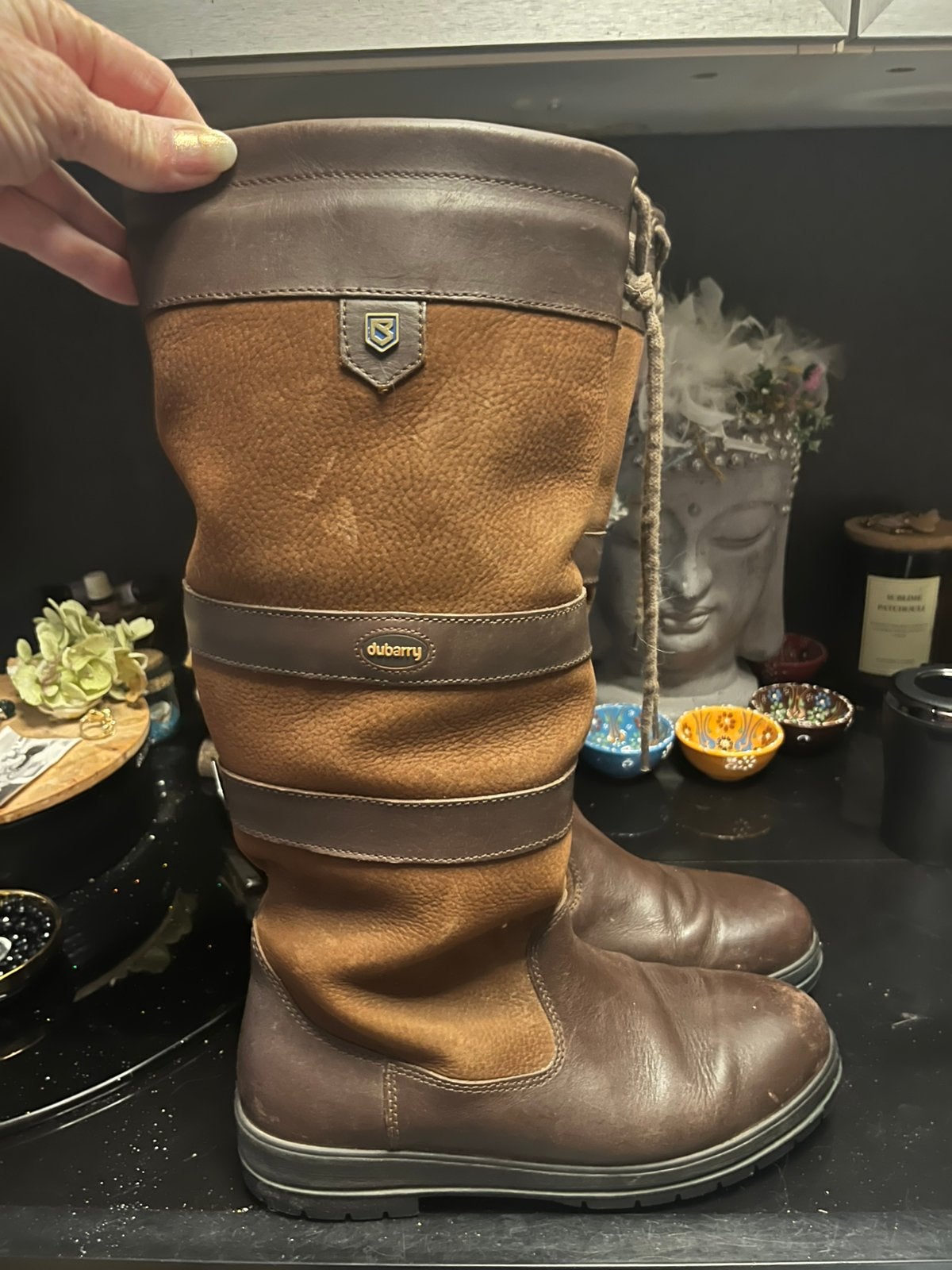 Dubarry laarzen maat 41, Hoge laarzen, Bruin, Ophalen of Verzenden, Zo goed als nieuw