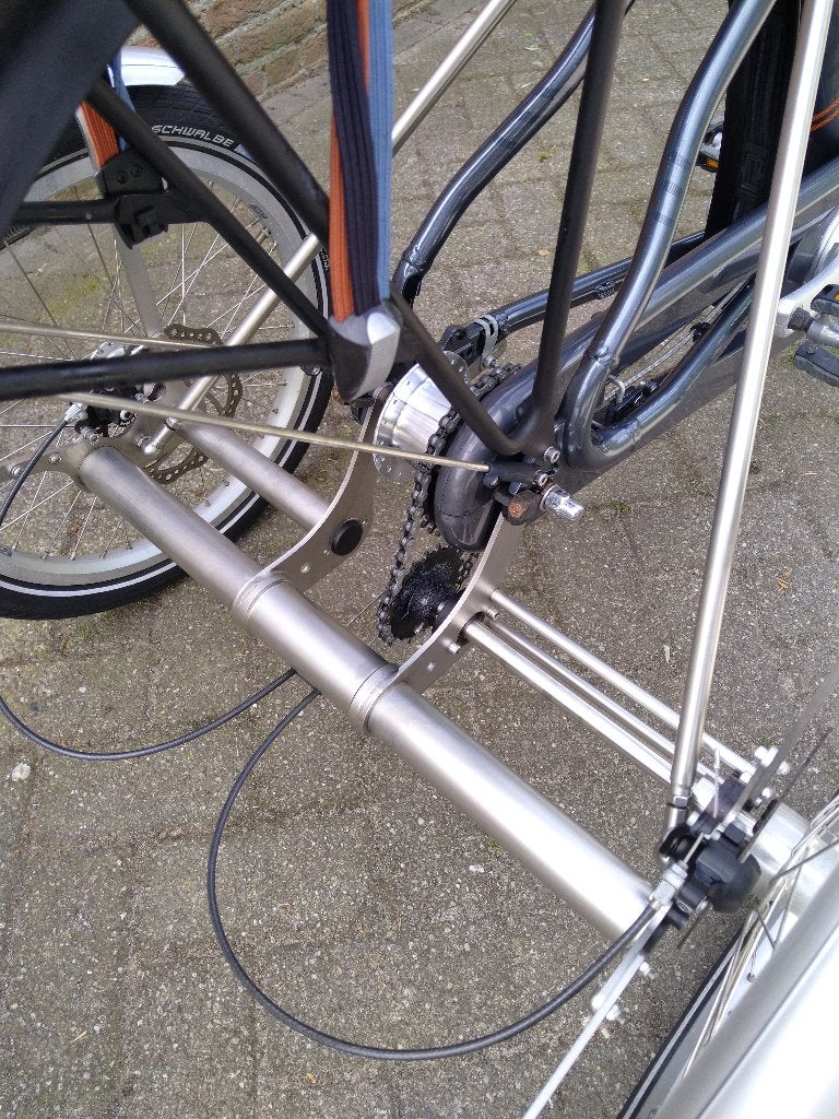 Driewielfiets ombouwset compleet €400,-, Ophalen, Opus 3, Zo goed als nieuw, Volgt