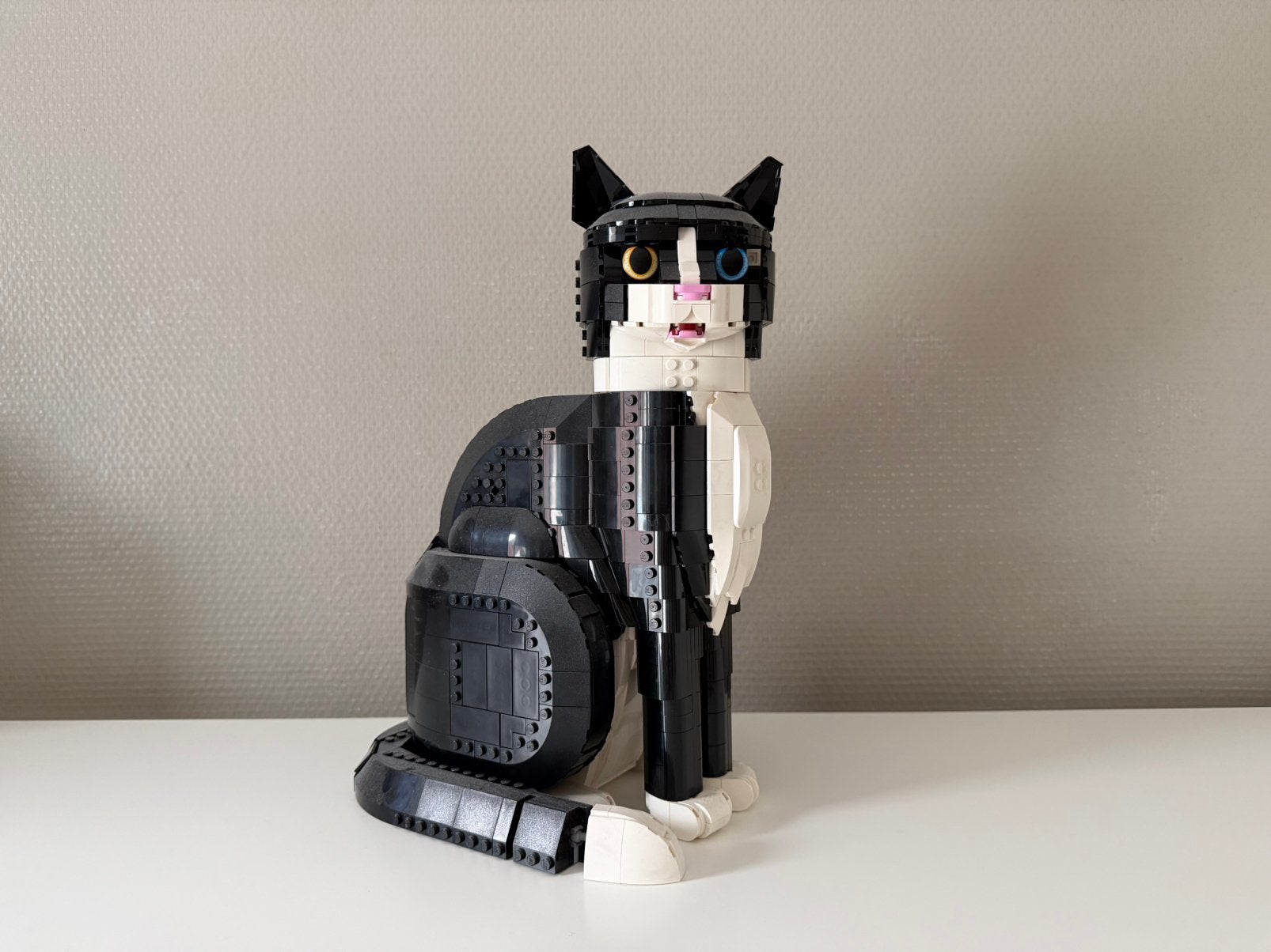 LEGO Ideas Zwart-witte kat #21349, Lego, Ophalen of Verzenden, Inclusief accessoires, Complete set