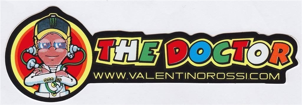 Valentino Rossi, The Doctor, 46 sticker #2, Motoren, Verzenden