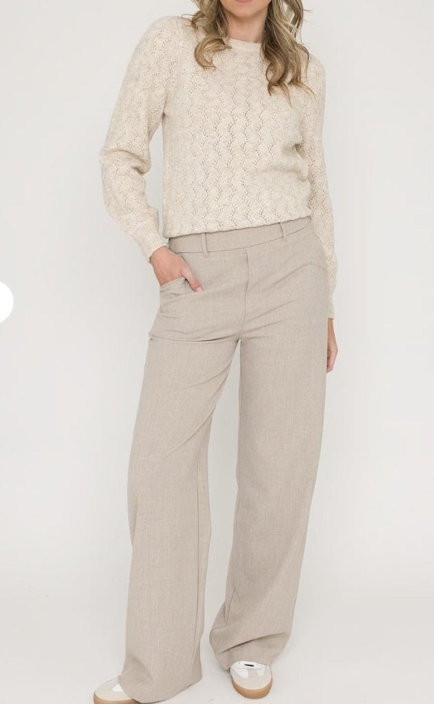 Anna van Toor nieuwe beige wollen trui maat M, Maat 38/40 (M), Anna van Toor, Beige, Nieuw