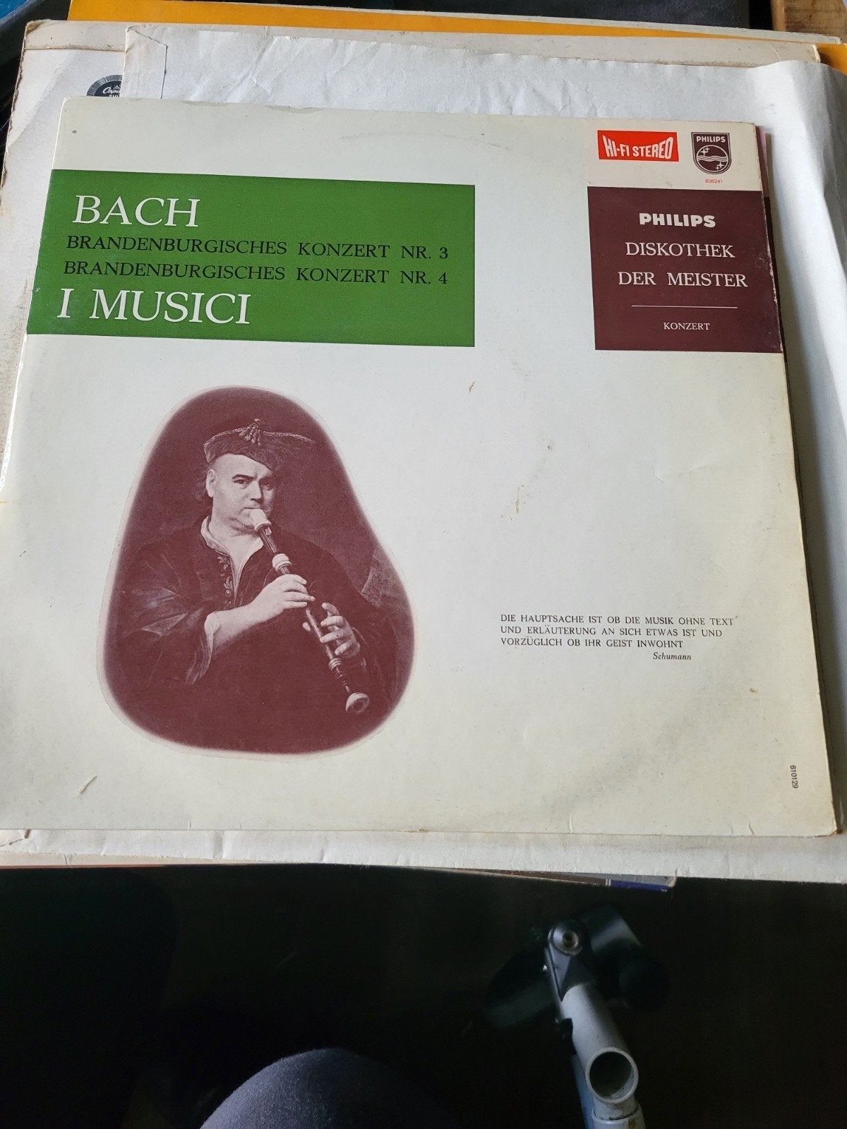 Chopin & Bach Klassieke LP's - Philips Diskothek der Meister, Gebruikt, Chopin, Soloconcert, Ophalen of Verzenden