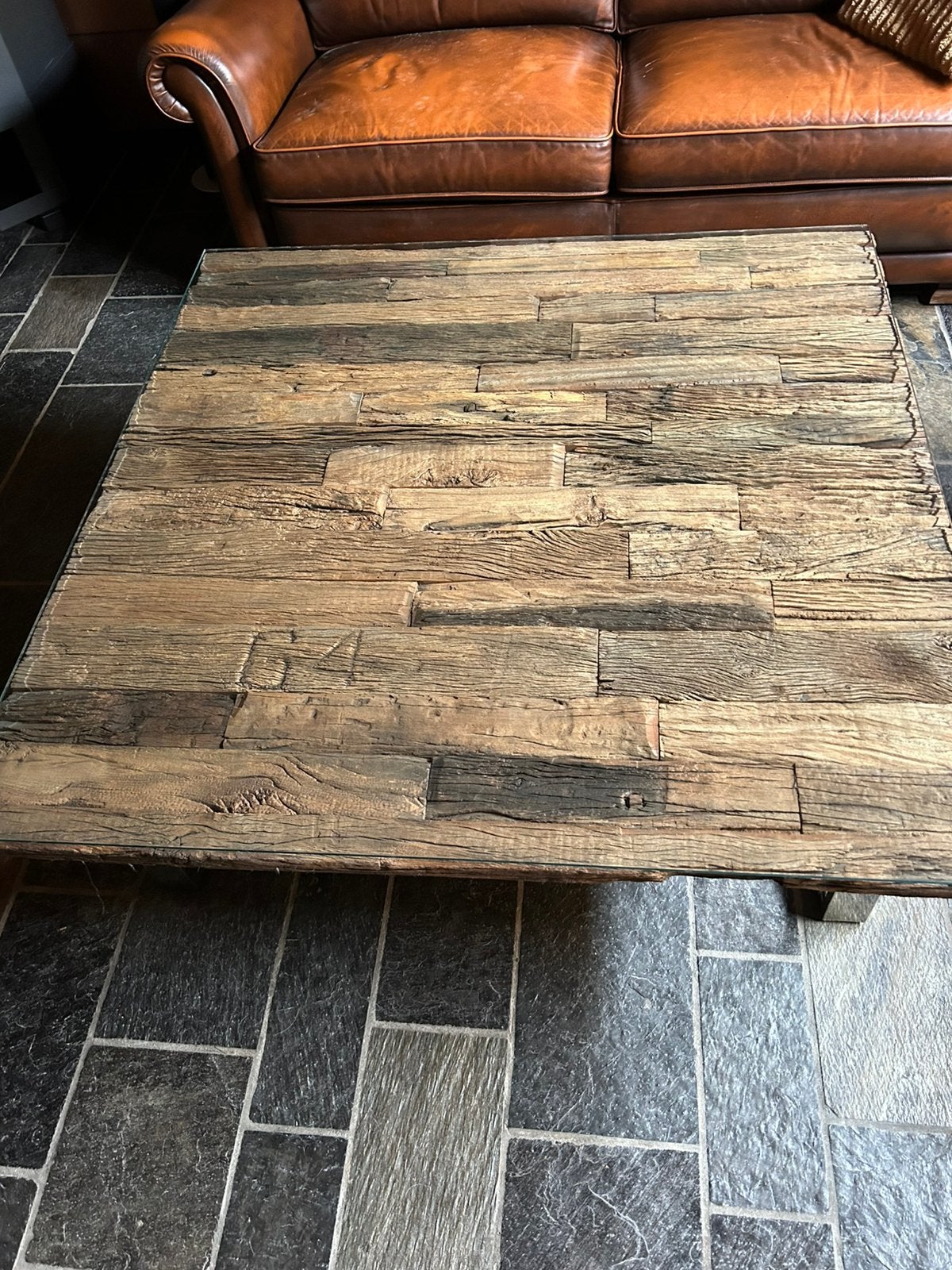Foto 2 van Hele mooie design set: salontafel en side table