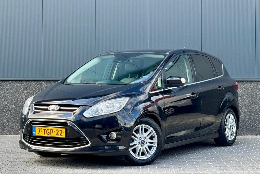 Ford C-MAX 1.0 Titanium Panorama | Nieuw distributie | Camer, Auto's, Voorwielaandrijving, Euro 5, 125 pk, Gebruikt