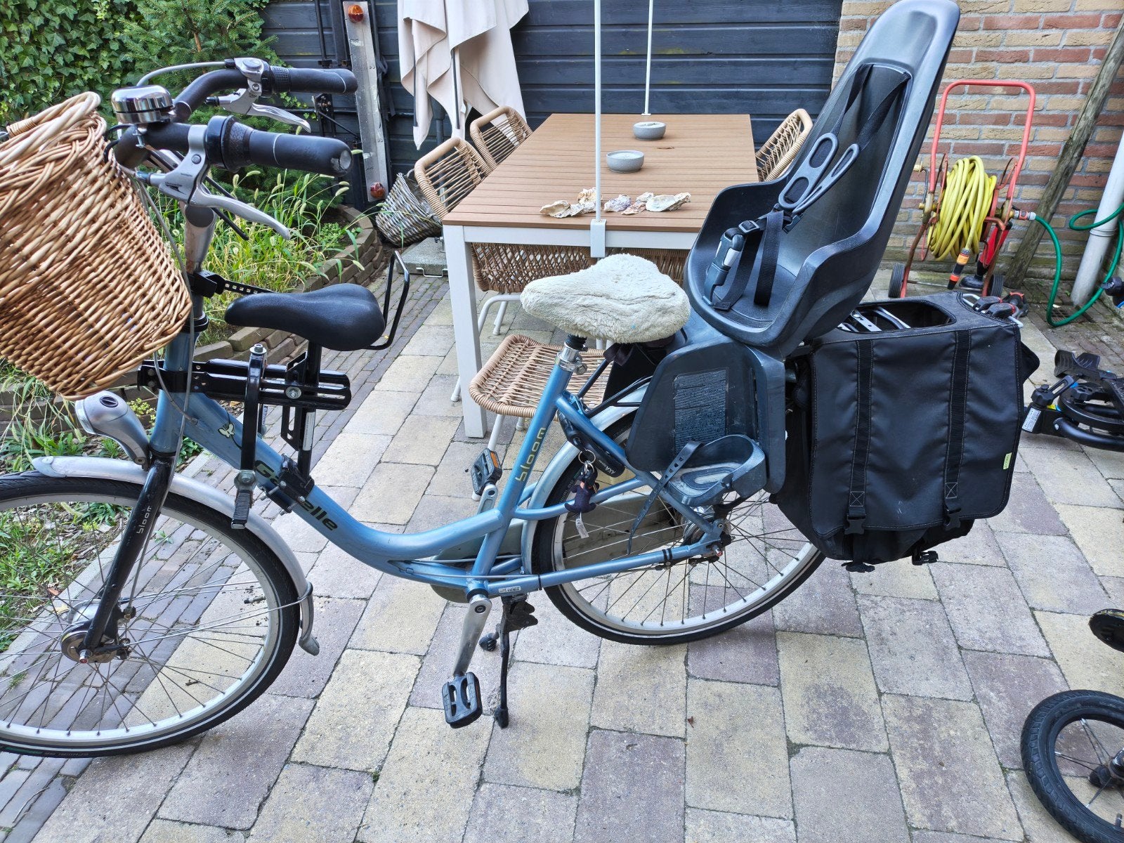 Bobike Achterzitje voor Kinderen - Gebruikt, Fietsen en Brommers, Ophalen, Achterzitje, 9 t/m 18 kg, Bobike