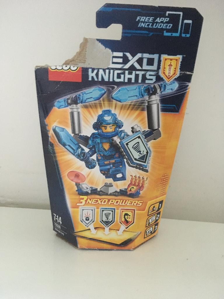 Lego Nexo Knights 70330 Ultimate Clay (leeftijd 7-14 jaar), Overige thema's, Lego, Ophalen of Verzenden, Zo goed als nieuw