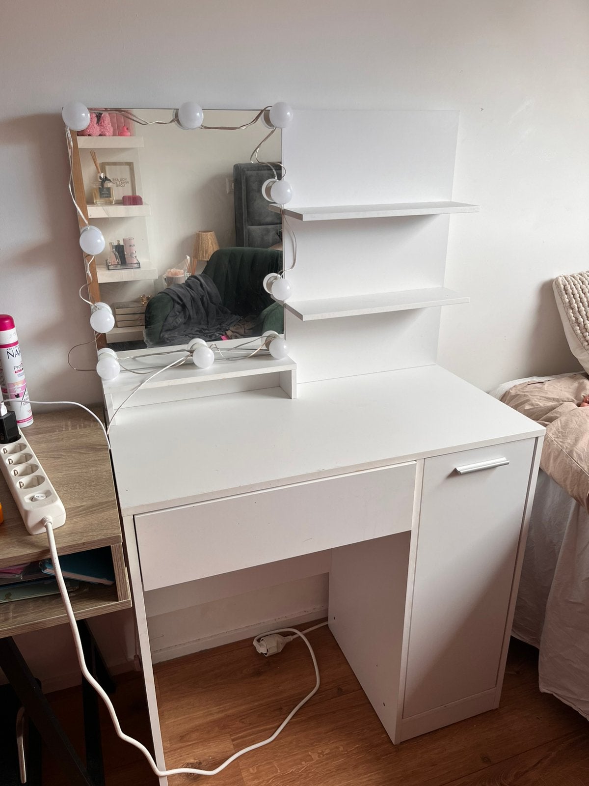 Zeer mooie kaptafel, Ophalen, Zo goed als nieuw, 50 tot 100 cm, Minder dan 100 cm