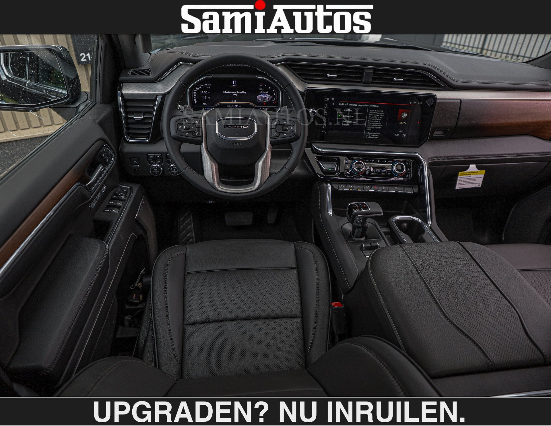 GMC Sierra DENALI | All-In Prijs €79950,- excl | 6,2 V8 Fu, Auto's, Automaat, Dealer onderhouden, Met garantie (alle), 426 pk
