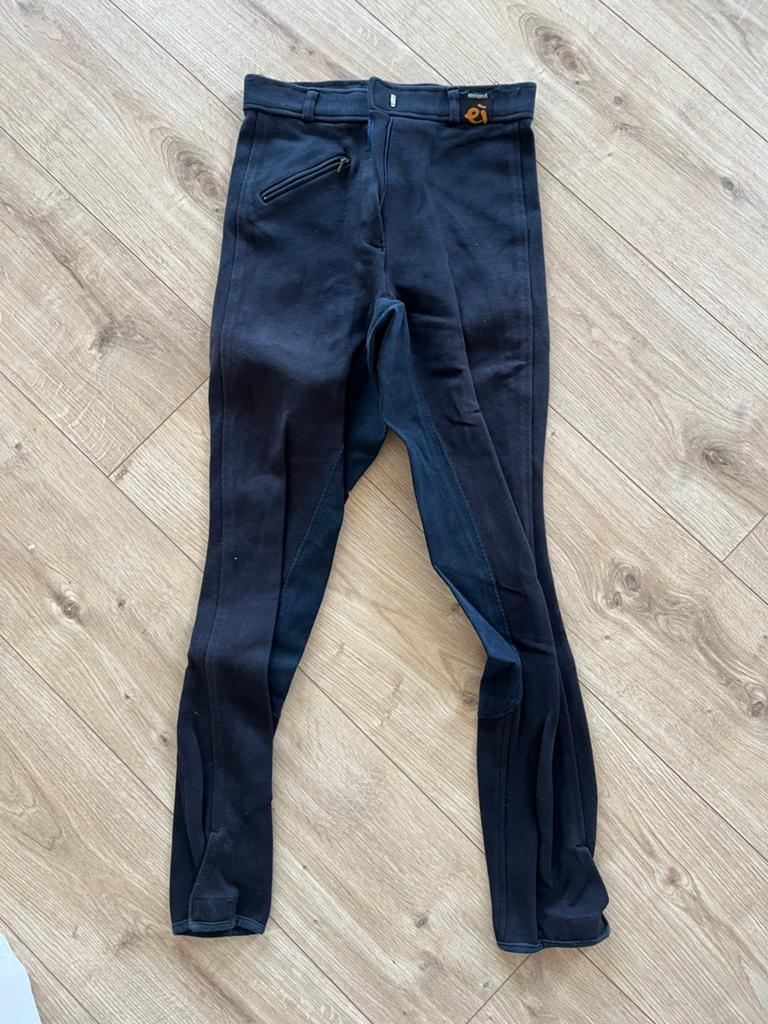 Epplejeck Paardrijbroek Maat L, Ophalen of Verzenden, Zo goed als nieuw, Blauw, W28 - W29 (confectie 36)