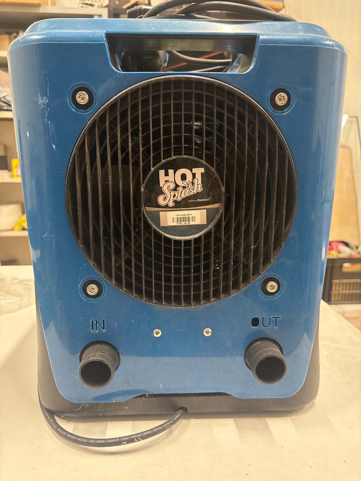 Hot Splash Zwembad Warmtepomp 3.35kW, Ophalen, Gebruikt, Overige typen