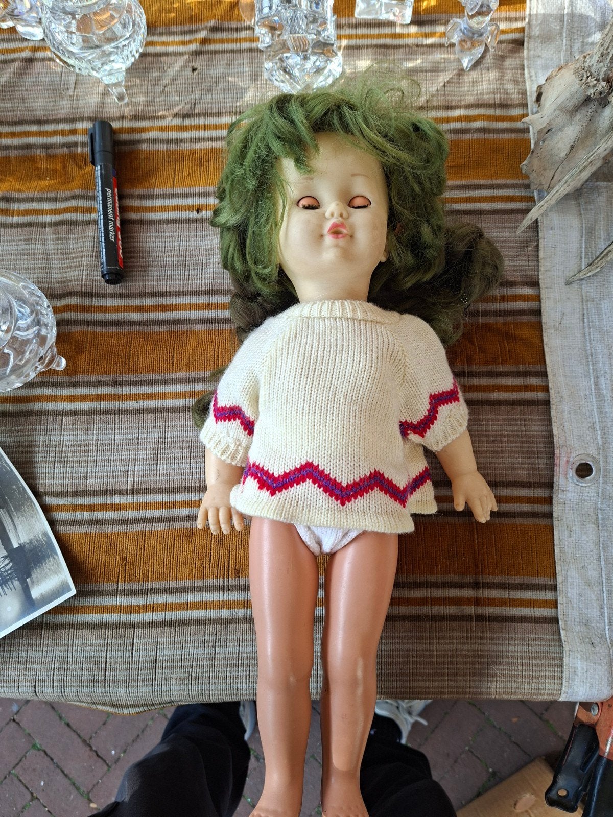 Vintage poppen schildpad bella - Diverse modellen en kleding, Ophalen of Verzenden, Gebruikt, Pop