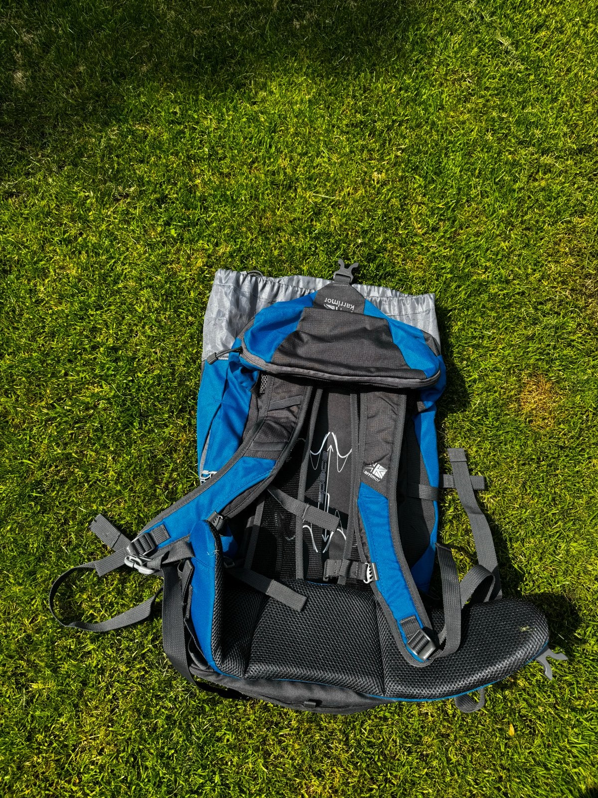 Karrimor Wind 25+5 rugzak - Blauw/Grijs, Ophalen, Gebruikt