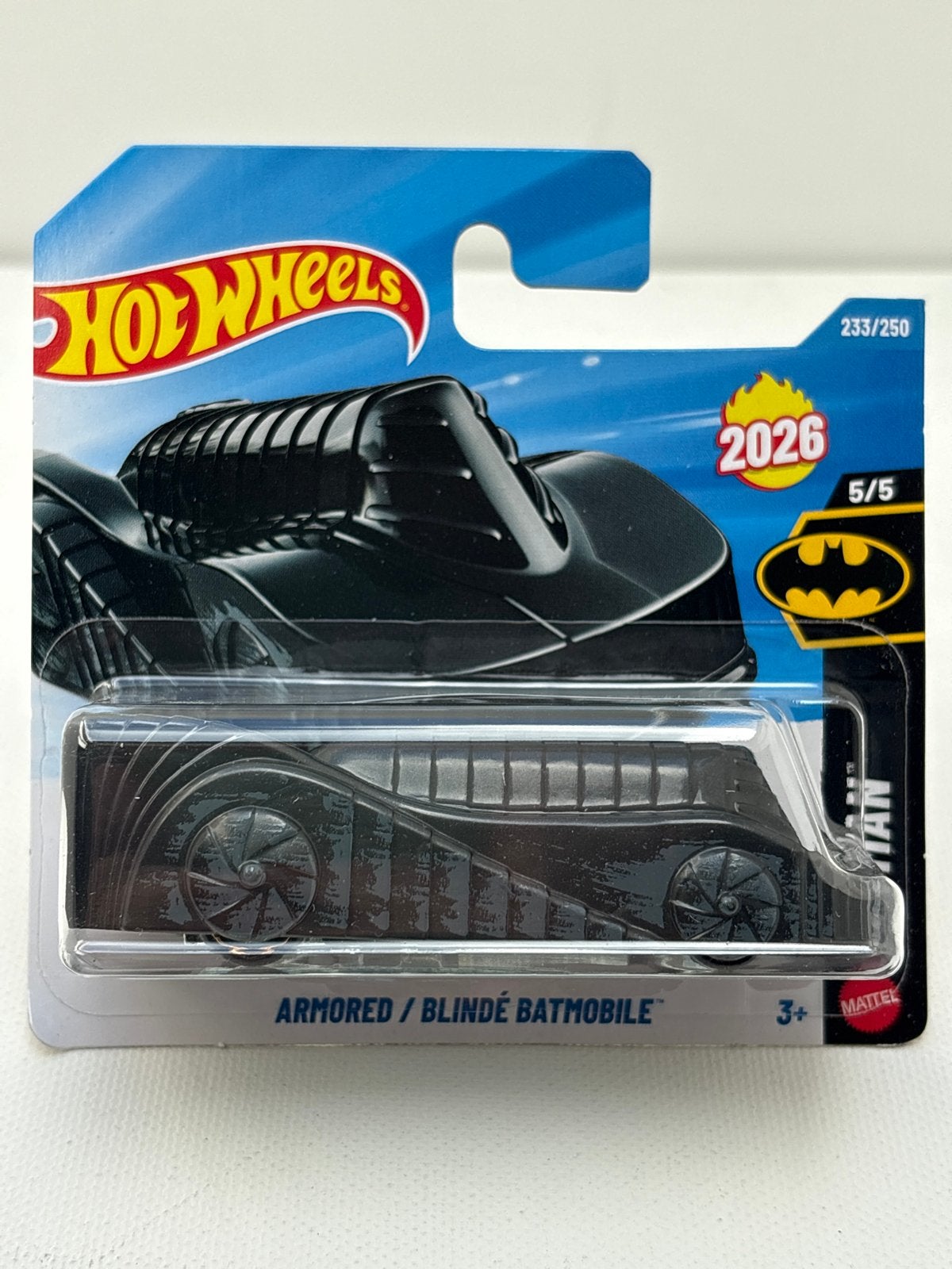 Hot Wheels 2026 Armored Blindé Batmobile Batman Nieuw, Auto, Nieuw, Ophalen of Verzenden, Mattel