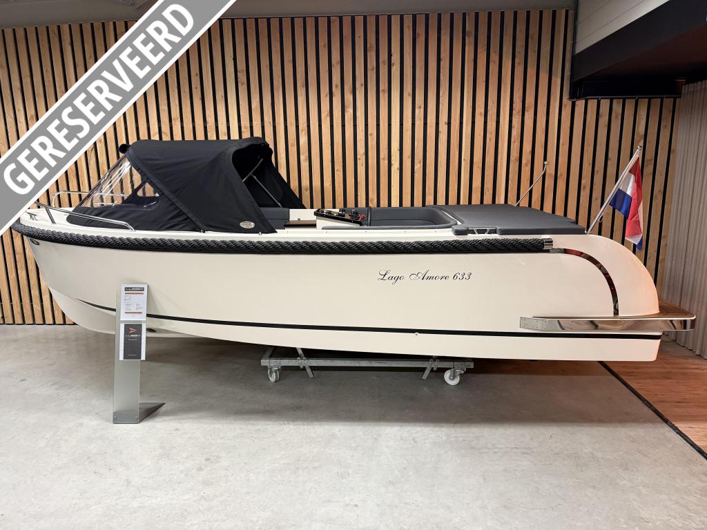 Demo LAGO AMORE 633 '60PK SUZUKI' KOELKST BOEGSCHROEF OPTIES, Tender, Lago Amore, Zonnedek, 6 m