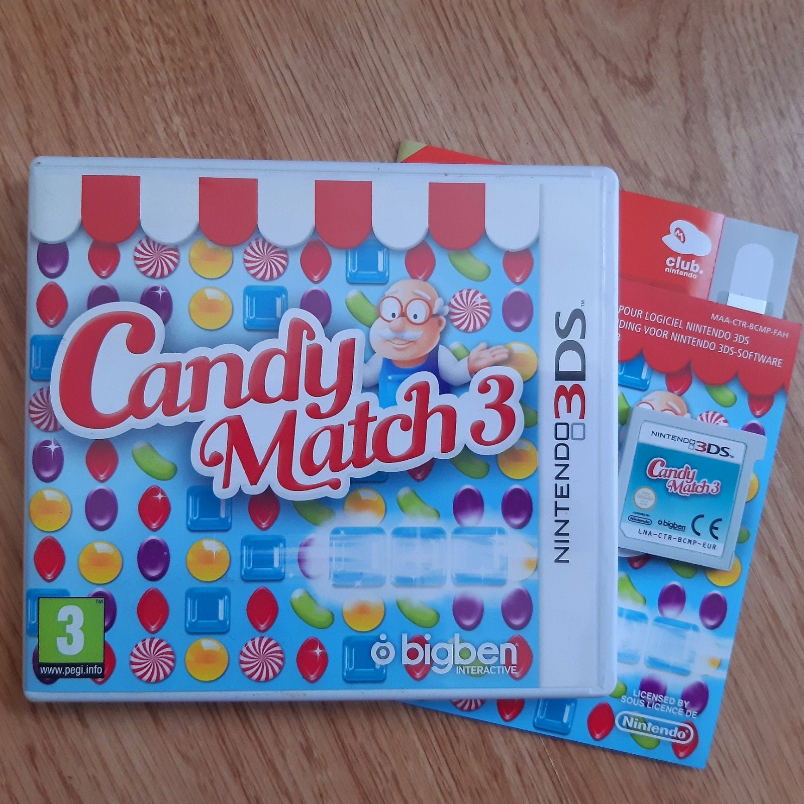 Candy Match 3 - 3DS, Spelcomputers en Games, Games | Nintendo 2DS en 3DS, Ophalen of Verzenden, Puzzel en Educatief