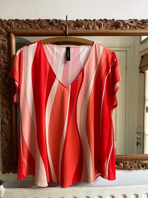 zomerse blouse Marccain maat 4 / 5, Maat 38/40 (M), Meerkleurig, Ophalen of Verzenden, Zo goed als nieuw