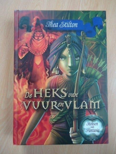 Heksen van Fantasia, De heks van vuur en vlam, Thea Stilton, Boeken, Ophalen of Verzenden, Zo goed als nieuw