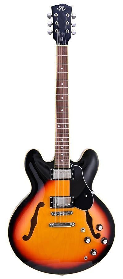 SEL6VS SX archtop maple body and dot inlay vintage sunburst, ., Nieuw, Ophalen of Verzenden, .