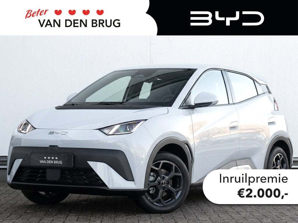 BYD DOLPHIN SURF Boost 43 kWh MY 2026 | Skiing White | 5 Zit, 1345 kg, Stof, Wit, Nieuw