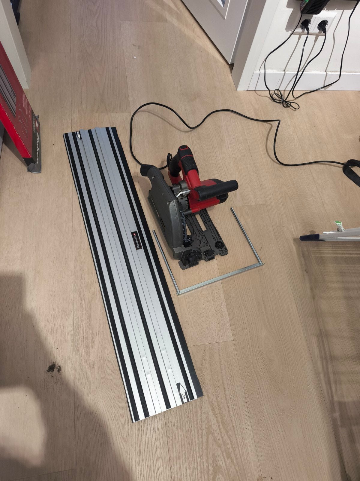Einhell Invalzaag TE-PS 165 met geleiderail, Ophalen, Gebruikt, Invalzaag, Einhell