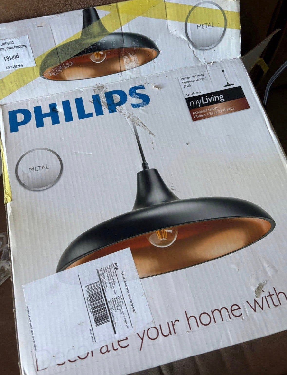 Philips myLiving Durham hanglamp nieuw, ., Ophalen of Verzenden, Zo goed als nieuw, .