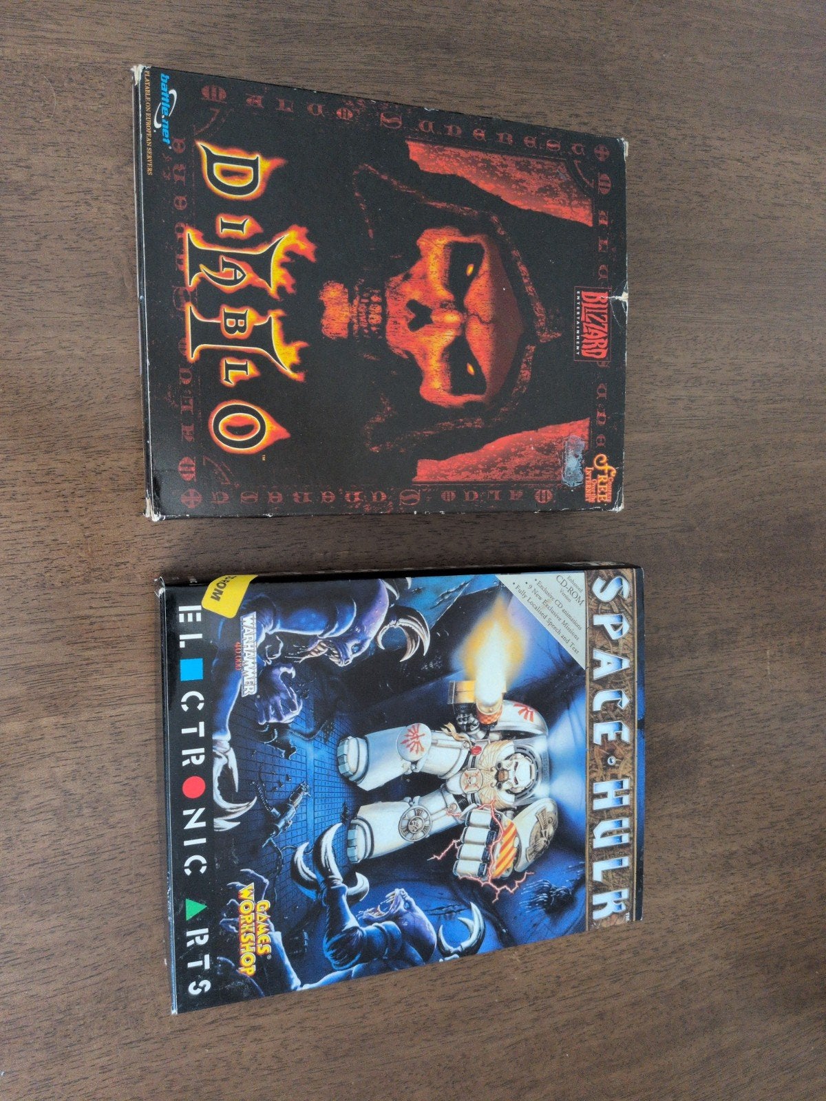 2 Oude Big Box PC Games: Space Hulk & Diablo 2, Verzenden, Gebruikt, Role Playing Game (Rpg)