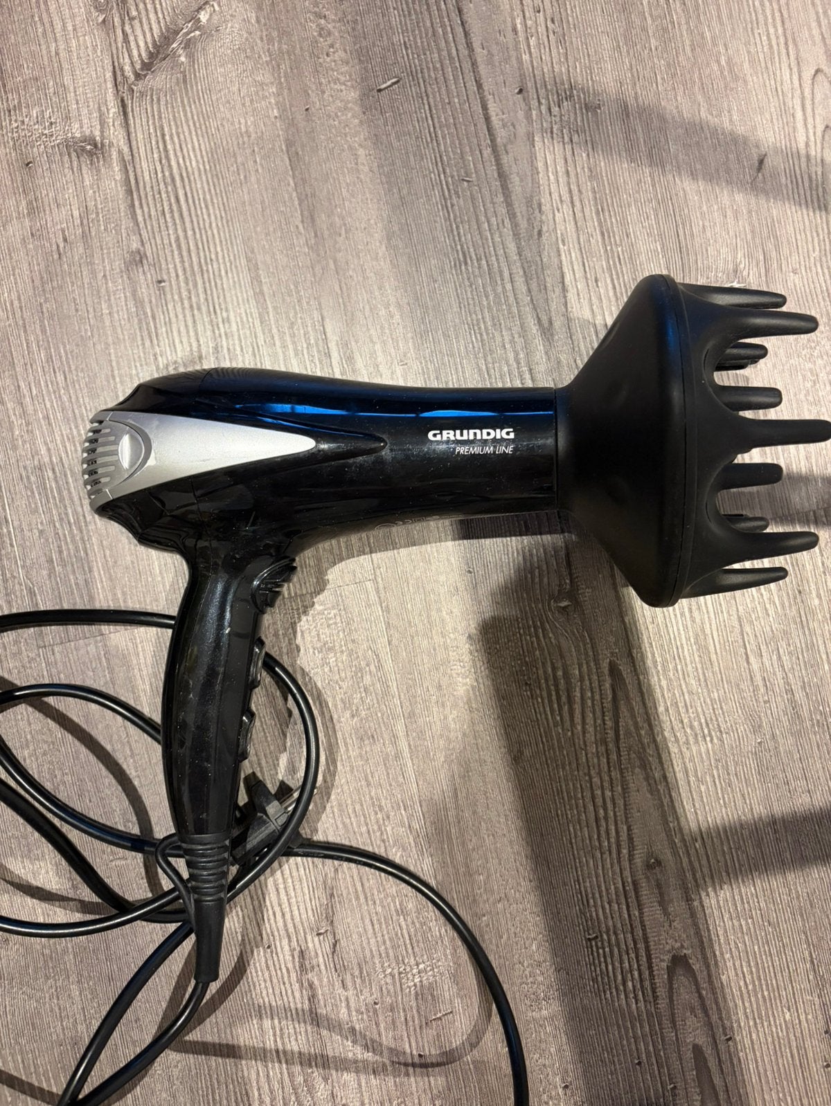 Grundig föhn met diffuser, Ophalen, Gebruikt, Haarverzorging