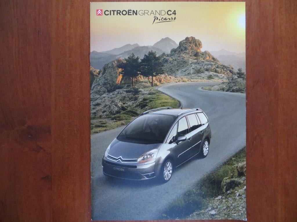 Citroën Grand C4 Picasso (nov. 2008), Boeken, Auto's | Folders en Tijdschriften, Ophalen of Verzenden, Nieuw, Citroën