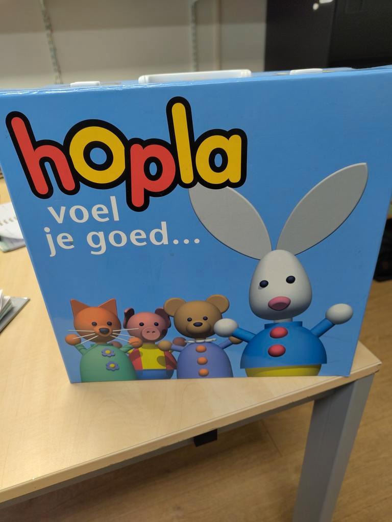 Hopla Voel je goed - Educatief spel voor emoties, Ophalen of Verzenden, Zo goed als nieuw, Ontdekken