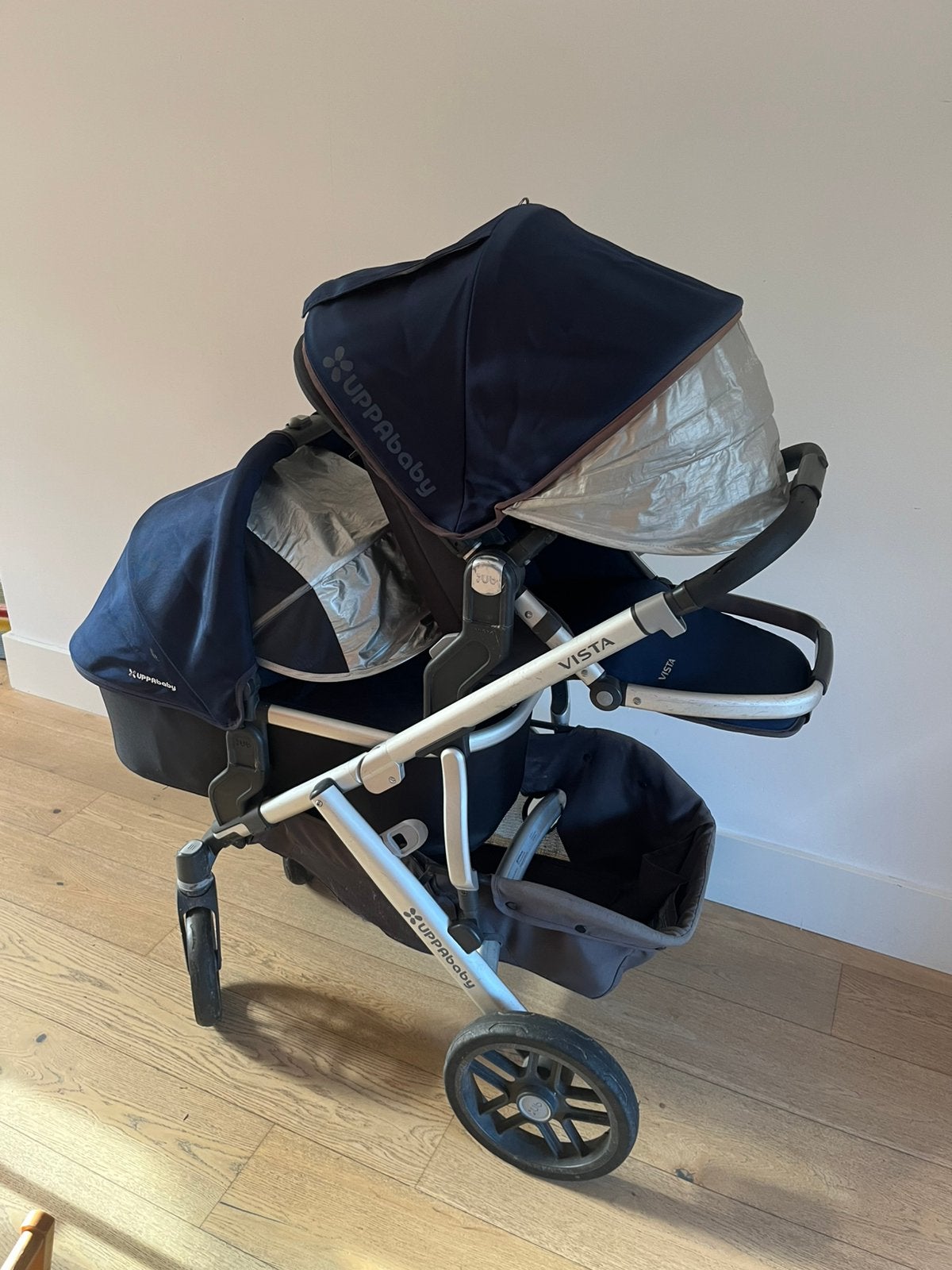 Uppa baby vista v2 kinderwagen combiwagen, Gebruikt, Duowagen, Combiwagen, Ophalen