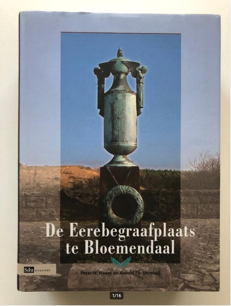 De Erebegraafplaats te Bloemendaal, Boeken, Tweede Wereldoorlog, Verzenden, Nieuw, A.Th. Vernooij