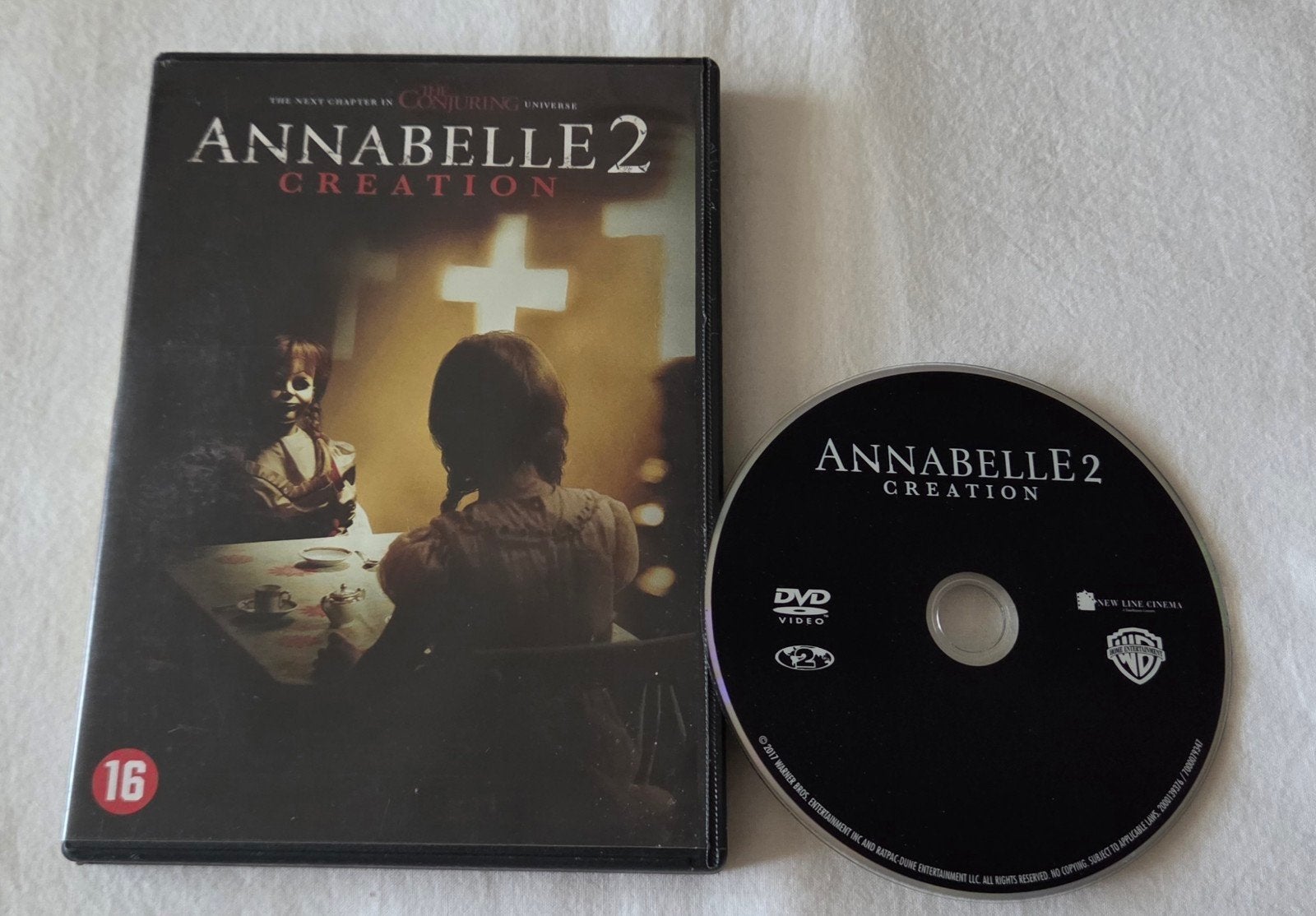 Annabelle 2 Creation Dvd Horror, Cd's en Dvd's, Dvd's | Horror, Vanaf 16 jaar, Ophalen of Verzenden, Zo goed als nieuw, Slasher
