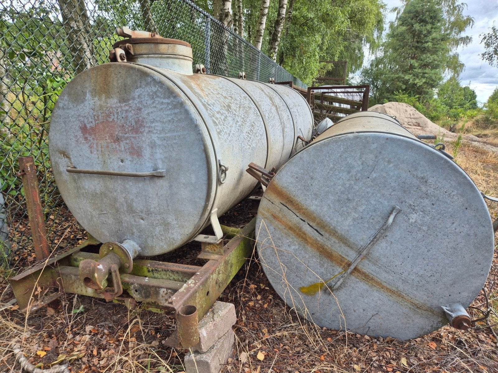 2 x watertank, Ophalen of Verzenden