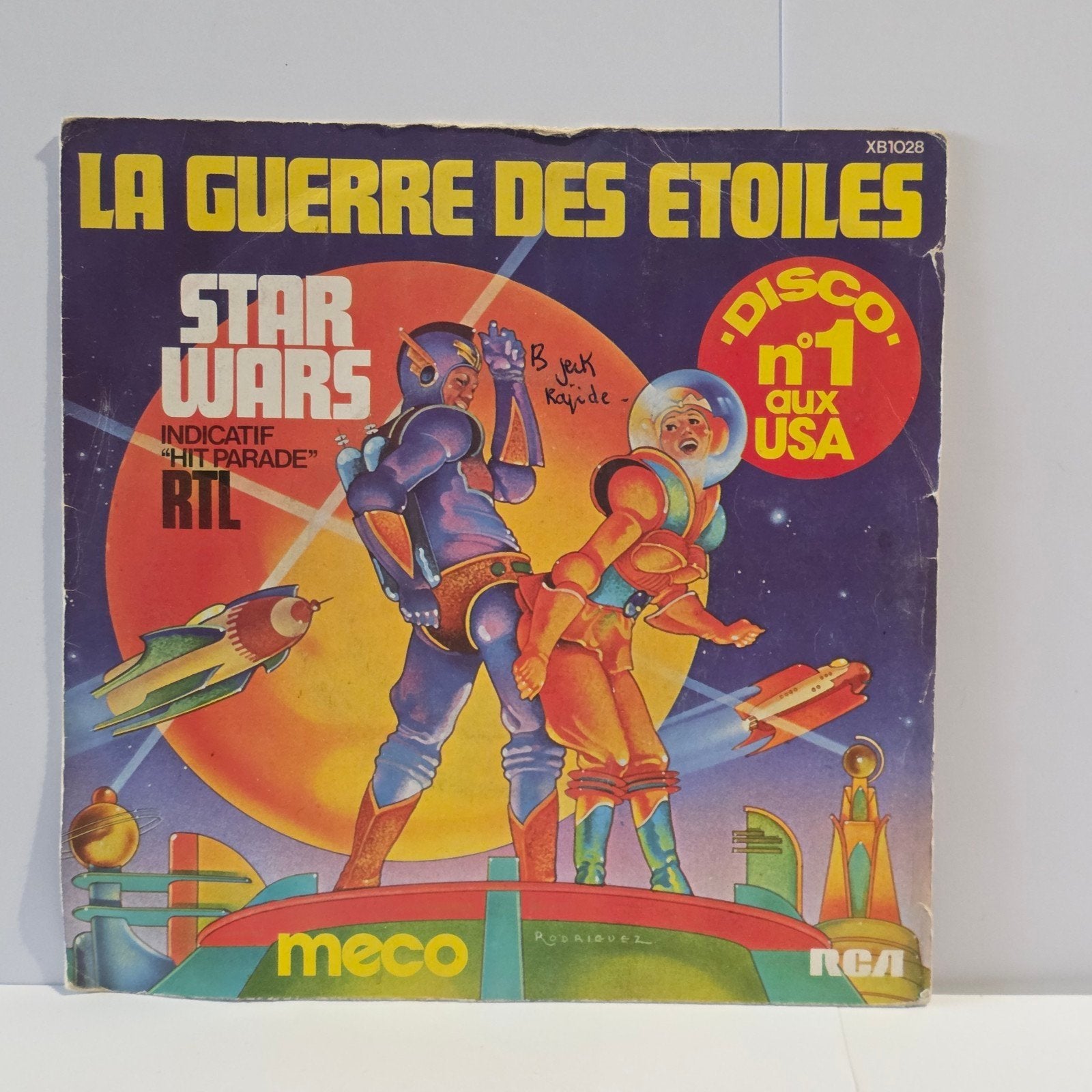 Meco - La Guerre Des Etoiles (Star Wars) 7 inch Single, Cd's en Dvd's, Vinyl Singles, Gebruikt, Fotohoes, Filmmuziek en Soundtracks