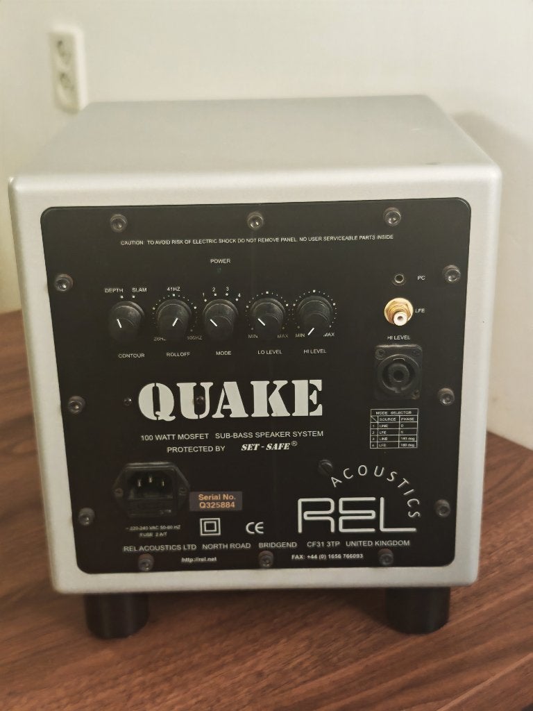 Rel Quake MK2 Subwoofer