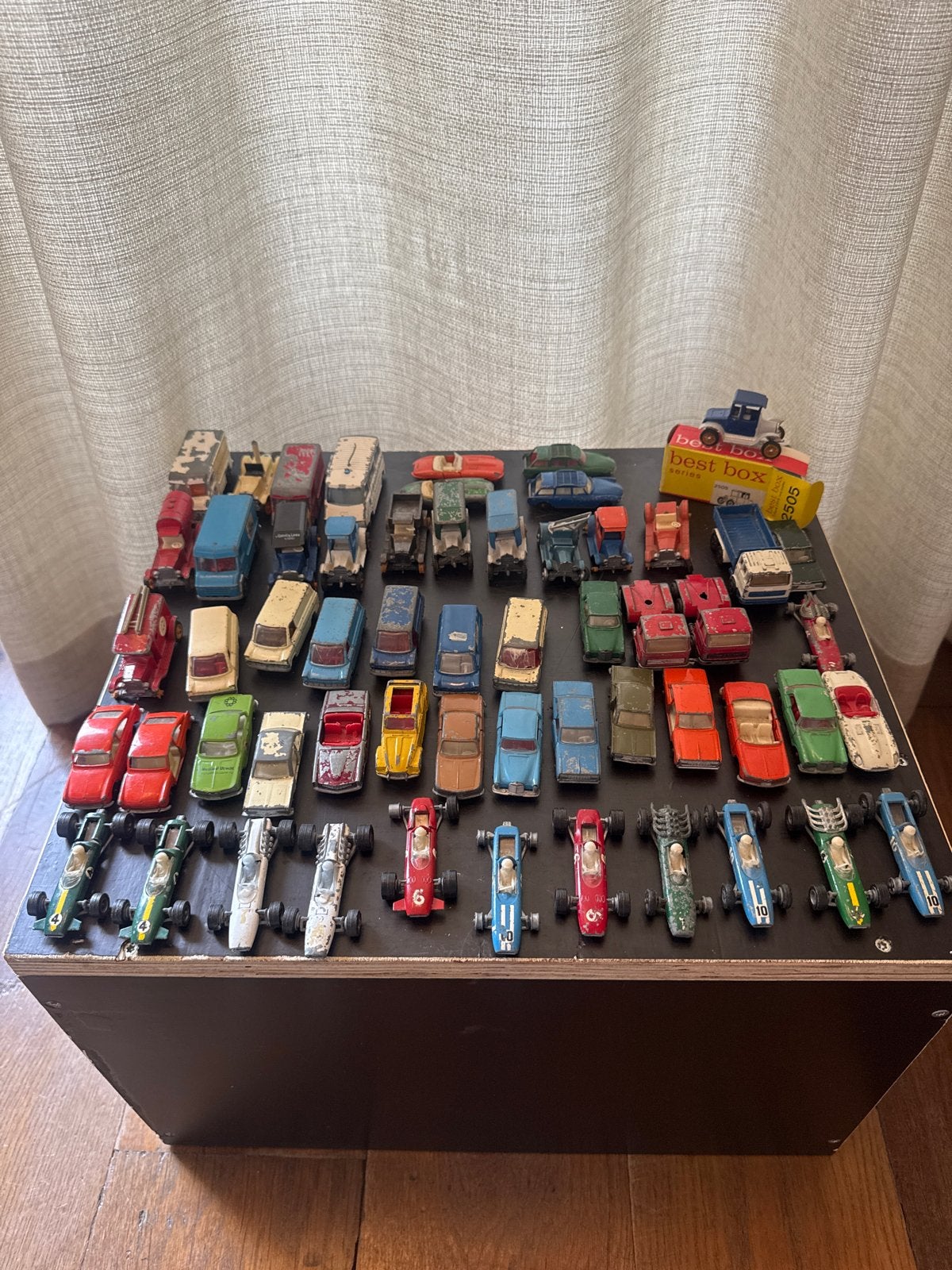 57 Best Box en Efsi auto's inclusief 1 origineel doosje, Ophalen of Verzenden, Gebruikt, Auto