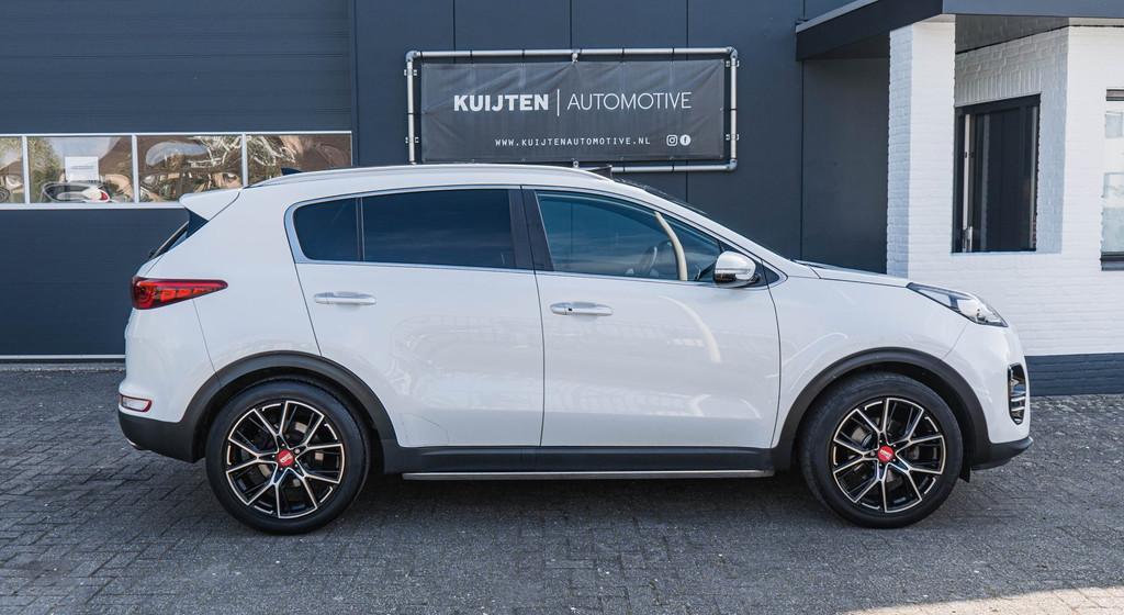 Kia Sportage 1.6 T-GDI GT-Line / Pano / 177pk / Trekhaak ! V, Voorwielaandrijving, Gebruikt, 4 cilinders, Wit