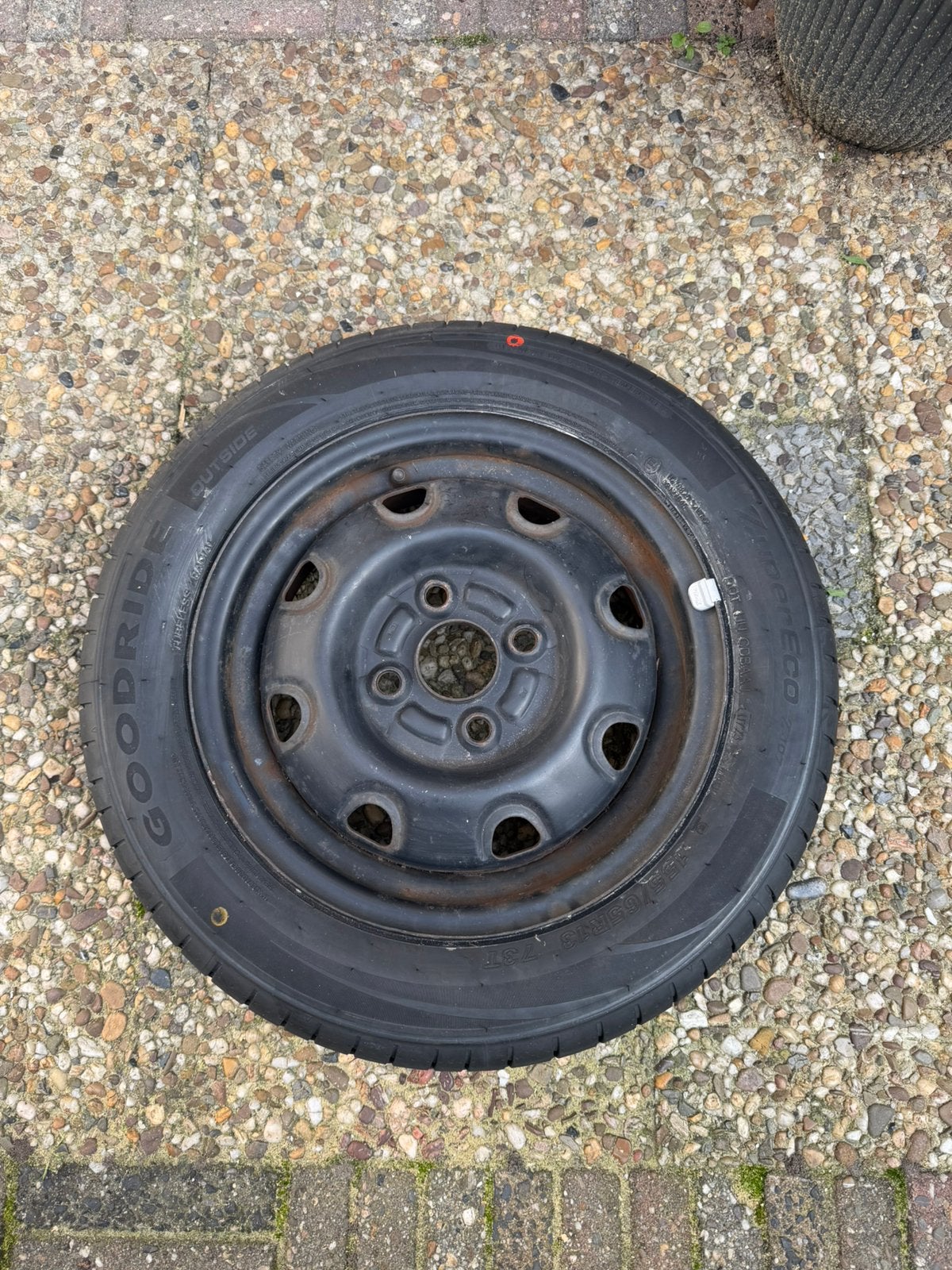 Band met velg (nieuw), Auto diversen, Ophalen, Zo goed als nieuw