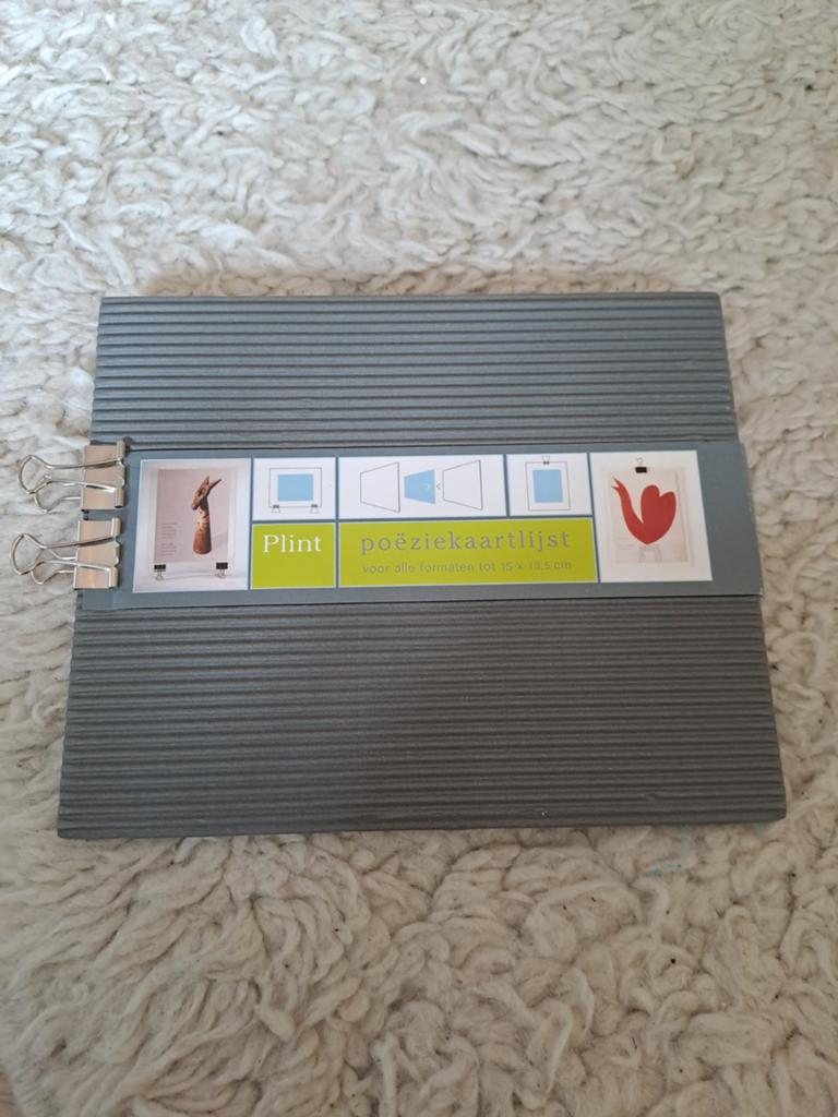 Plint poëziekaartlijst - Nieuw in verpakking, Nieuw, Ophalen of Verzenden, Minder dan 50 cm, Minder dan 50 cm