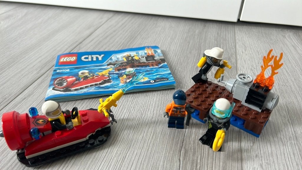 60106 Lego City Fire Starter Set Brandweer, Kinderen en Baby's, Lego, Ophalen of Verzenden, Compleet, Complete set