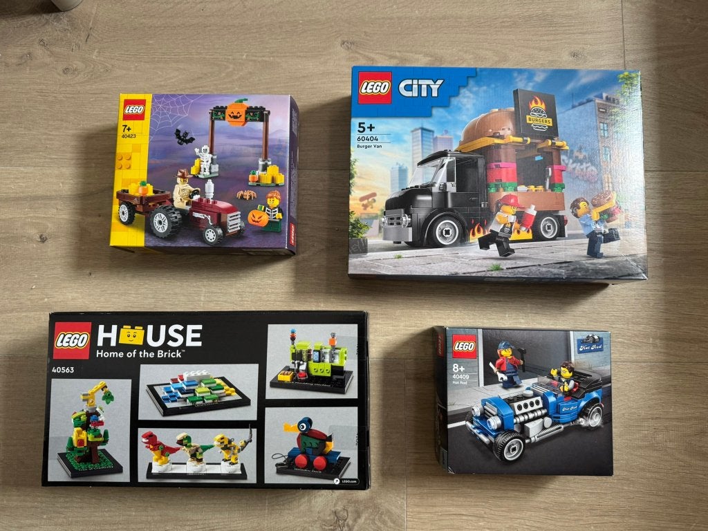 4x LEGO sets nieuw in doos | LEGO House + City + Promo, Overige thema's, Lego, Nieuw, Ophalen of Verzenden