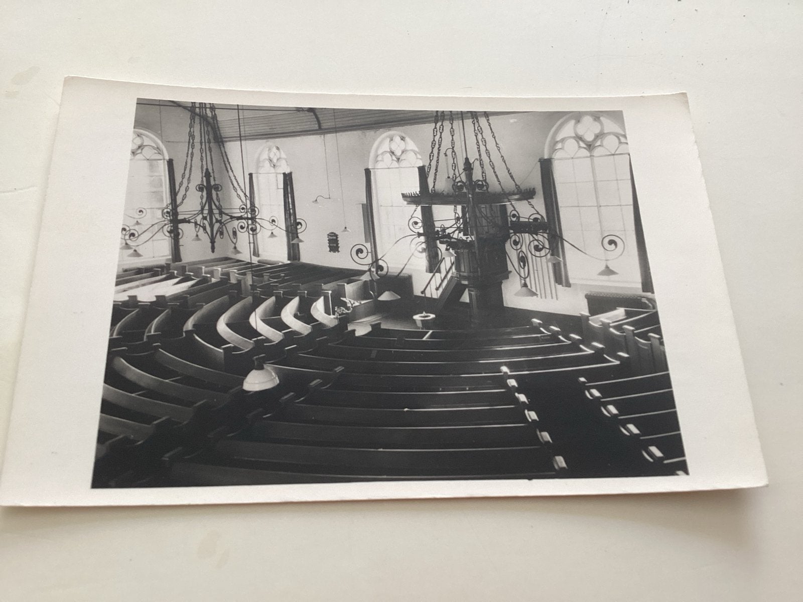 Vaassen Hervormde Gemeente Vaassen - Kerkinterieur, Ophalen of Verzenden, 1940 tot 1960, Gelopen, Gelderland