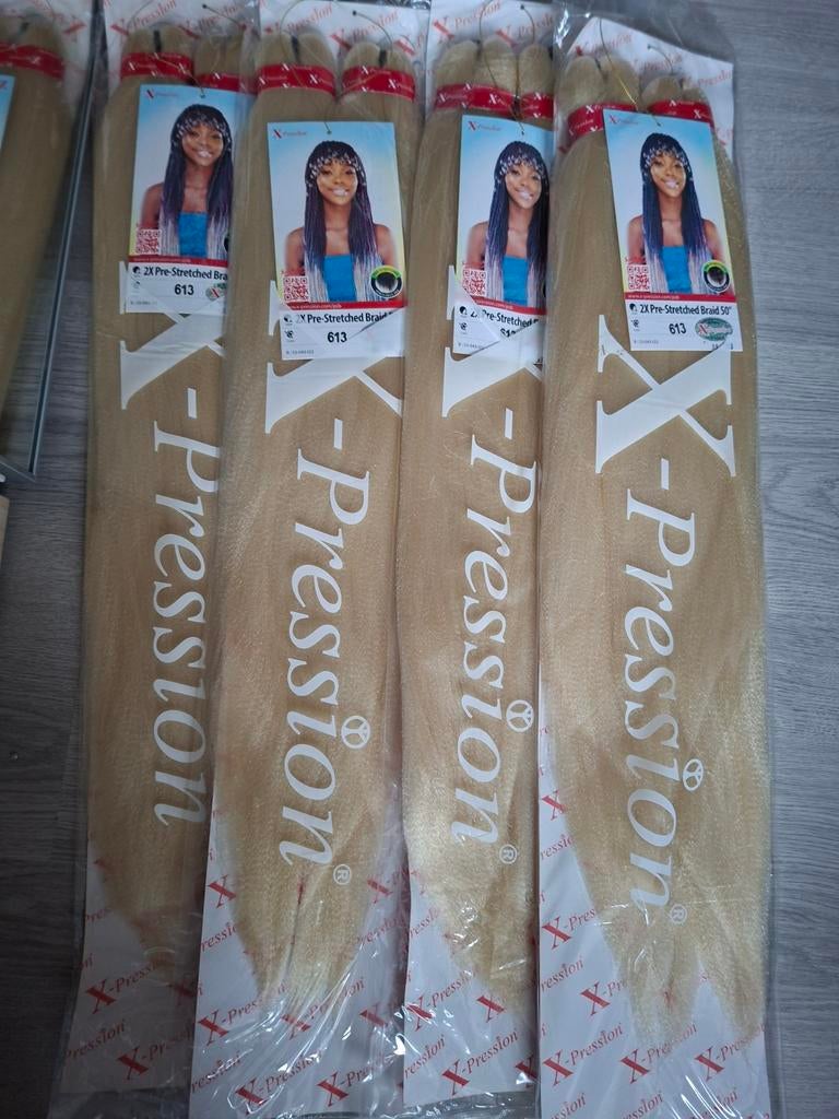 X-Pression 2X Pre-Stretched Braid 50" - Kleur 613, Ophalen of Verzenden