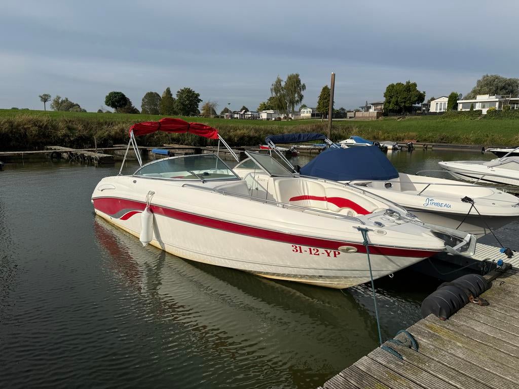 Chaparral 260 SSI V8 Speedboot bowrider incl Vlemmix trailer, Watersport en Boten, Ophalen, Gebruikt, Binnenboordmotor, 200 pk of meer
