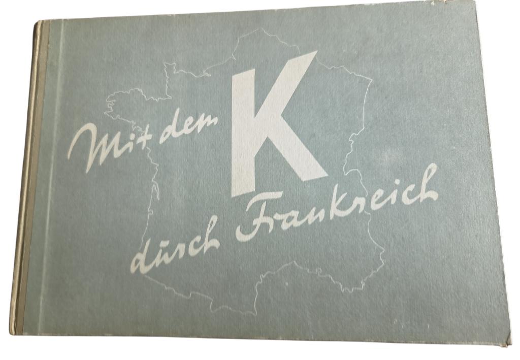duitse ww2  Mit dem K durch Frankreich, Verzamelen, Militaria | Tweede Wereldoorlog, Ophalen of Verzenden, Duitsland