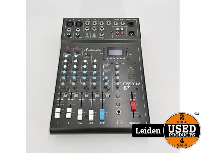Studiomaster Club XS 6+ Mixer, Flex Ltd., Gebruikt, https://flex.com/contact-us, Nobelstraat 10, 5807 GA Oostrum LB, Limburg, Nederland