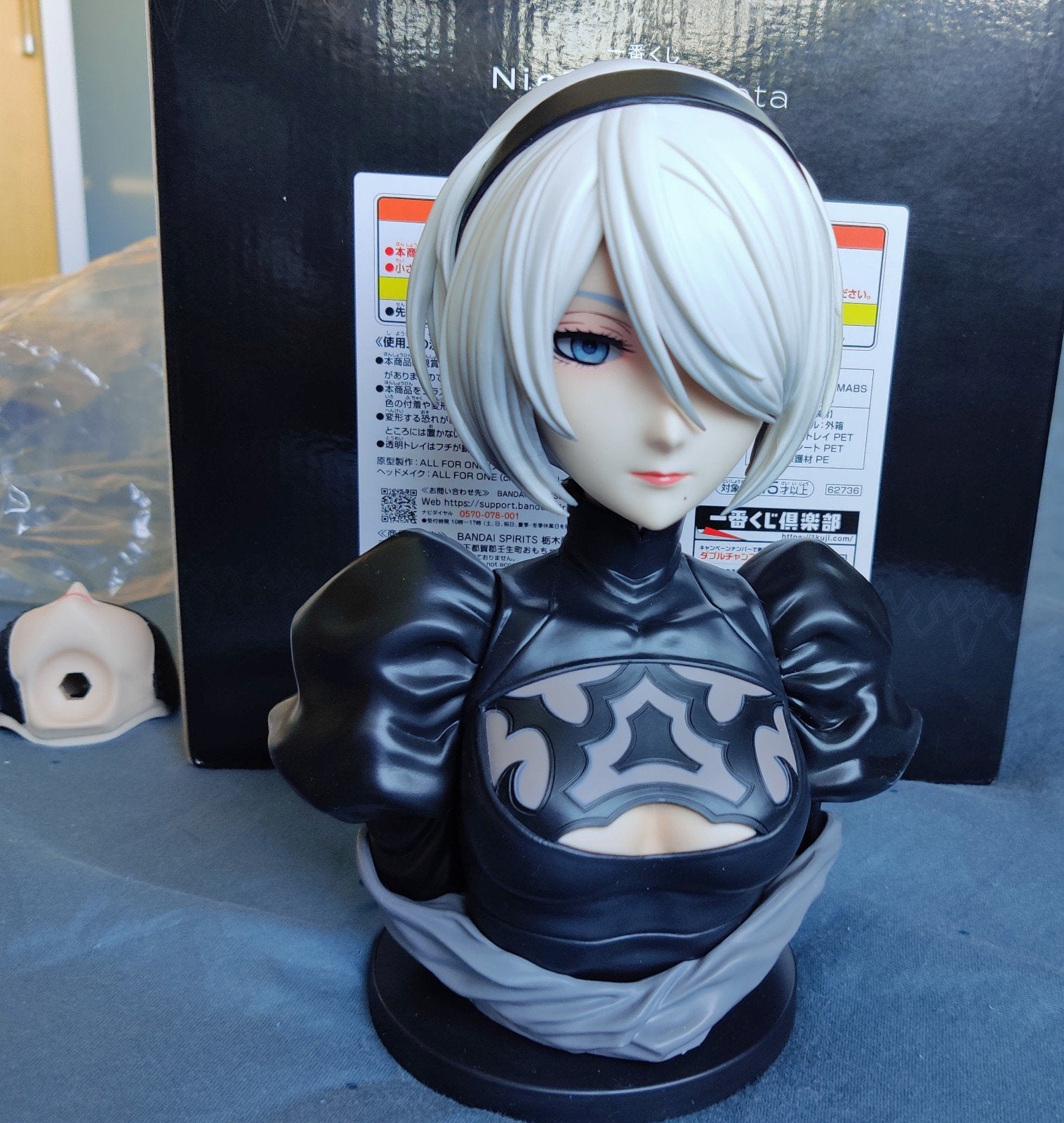 Nier Automata 2B bust anime figure, Ophalen of Verzenden, Zo goed als nieuw